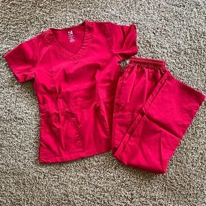 Red Scrubs